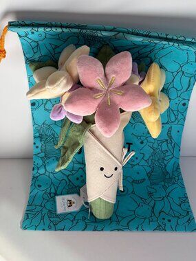Jellycat Amuseables Bouquet of Flowers Gift BNWT Fast Shipping